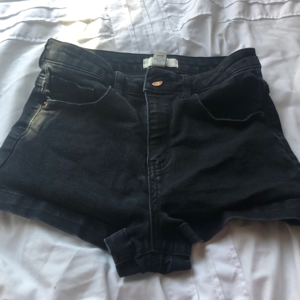 Forever 21 high rise jean shorts